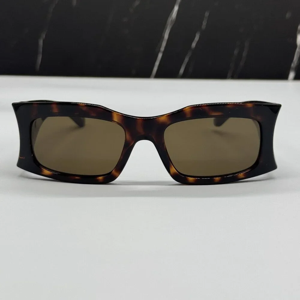 NEW BALENCIAGA SUNGLASSES HAVANA UNISEX EYEWEAR BALENCIAGA BB0291S 003